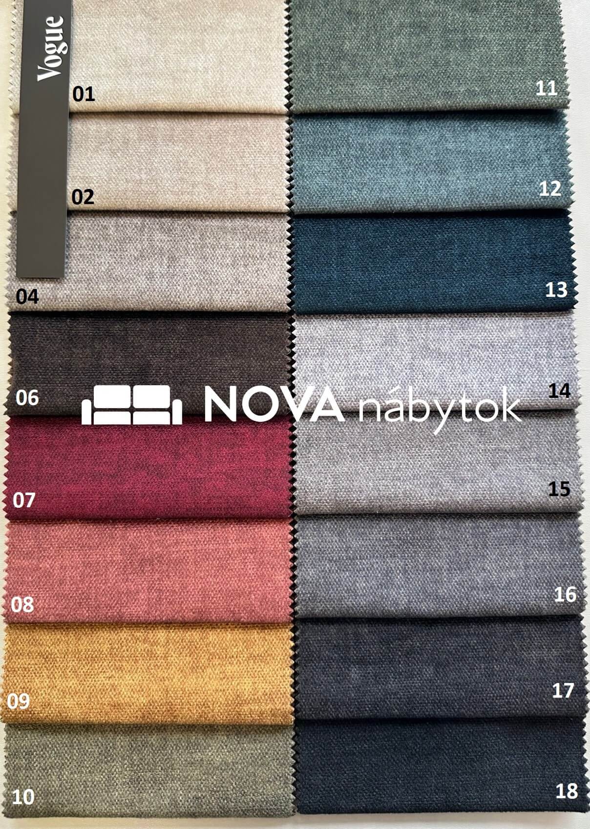 Vogue potahova latka nova nabytok